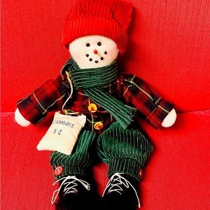 Country Snowman very cute & adorable